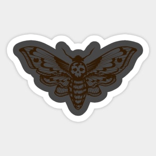 Death's-Head Hawkmoth Sticker